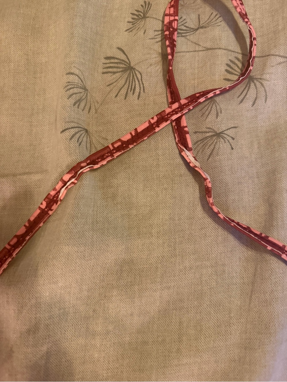 Dior Pink Monogram Triangle String Bikini - Picture 5 of 5